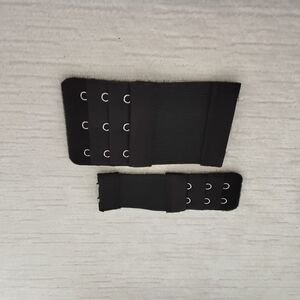 BRA Band EXTENDERS 4"  Set Of Two Black  Unused